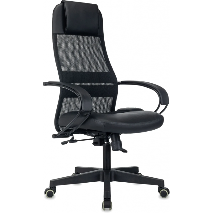 Кресло эргономичное БЮРОКРАТ черный CH-NOVA LUX