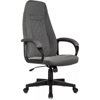 Кресло руководителя БЮРОКРАТ CH-730 FABRIC темно-серый