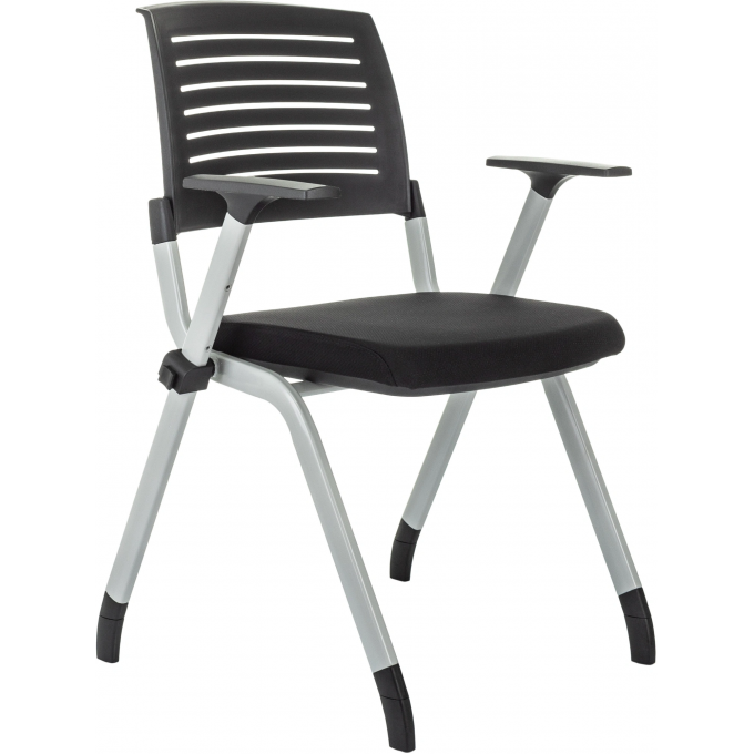 Стул БЮРОКРАТ X-CLICk на ножках металл серый X-CLICK/BLACK
