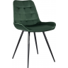 Стул для дома БЮРОКРАТ CH-K2 зеленый металл черный на ножках CH-K2_1/HL30